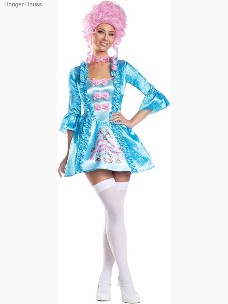 Printed Satin Dress With Velvet Bows And Trompe L'oeil Skirt